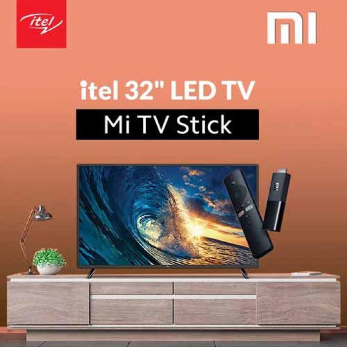 itel TV with Mi Tv Stick